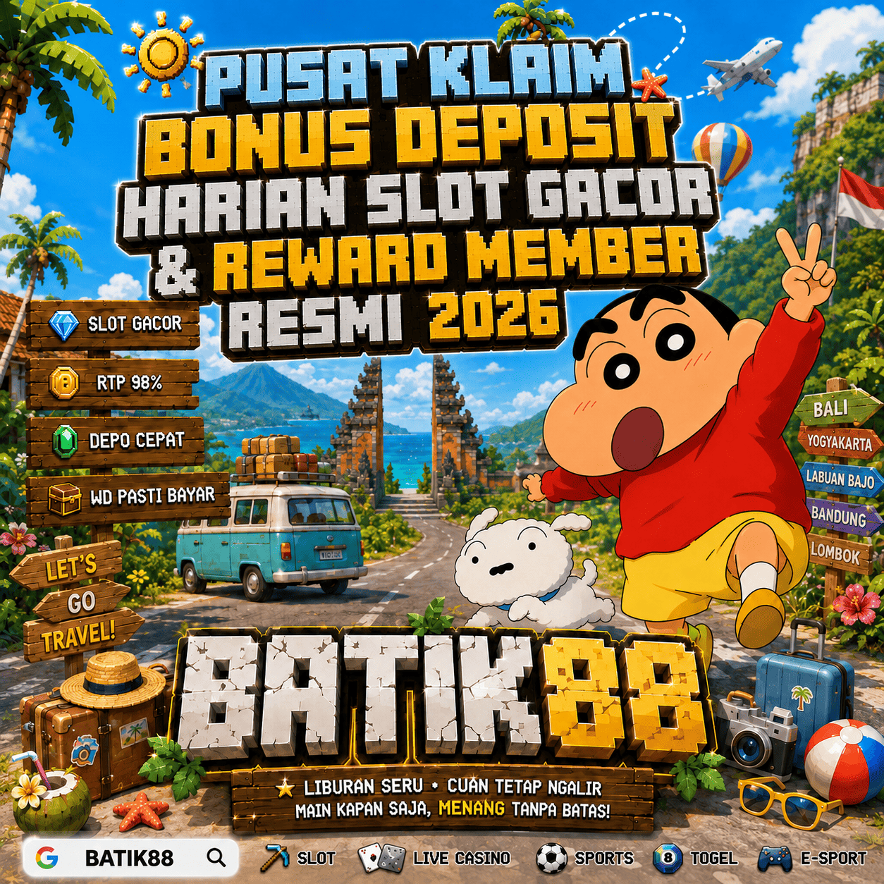 BATIK88 $_$ Pusat Klaim Bonus Deposit Harian Slot Gacor & Reward Member Resmi 2026